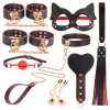 INTOYOU - BDSM haladó szett - 8 részes (fekete)