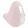 / Playboy Palm - akkus, vízálló 2in1 csikló vibrátor (pink)