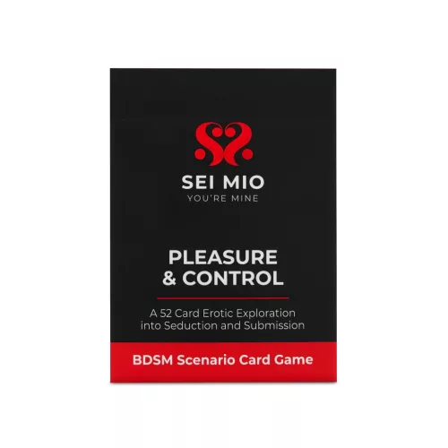 Sei Mio Pleasure & Control - BDSM kártyajáték (52 lap)