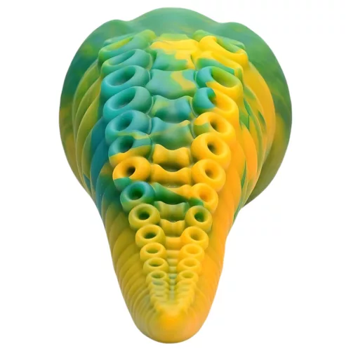 Creature Cocks Monstropus - dildó - 22cm (sárga)
