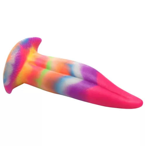 Creature Cocks Tongue - világító szilikon dildó - 21cm