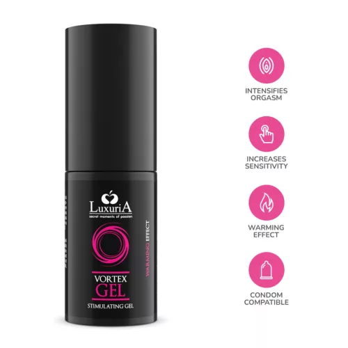 Intimateline Luxuria Vortex - melegítő izgató gél nőknek (30ml)