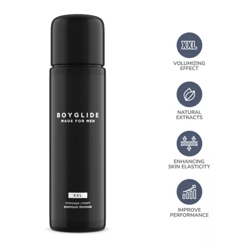 Intimateline Boyglide XXL - bőrfeszesítő intim masszázskrém (100 ml)
