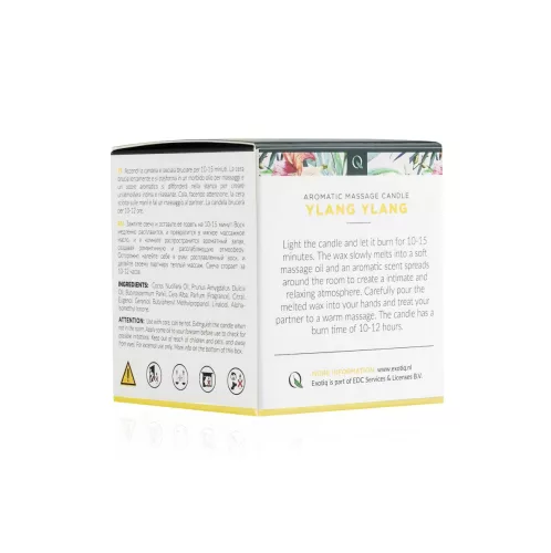 Exotiq - illatos masszázsgyertya - ylang ylang (60g)