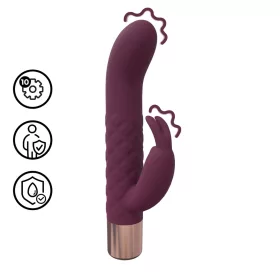 Loveline - mini nyuszis vibrátor (piros)