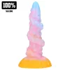 Ouch! Rainbow Kraken - szilikon anál plug (szivárvány)