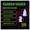 Ouch! Rainbow Kraken - szilikon anál plug (szivárvány)