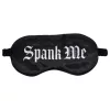 Ouch! - "Spank Me" feliratos szatén szemmaszk (fekete)