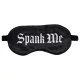 Ouch! - "Spank Me" feliratos szatén szemmaszk (fekete)