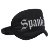 Ouch! - "Spank Me" feliratos szatén szemmaszk (fekete)