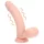 RealRock - dupla sűrűségű élethű vibrátor (testszínű) - 18 cm
