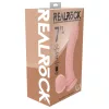 RealRock - dupla sűrűségű élethű vibrátor (testszínű) - 18 cm