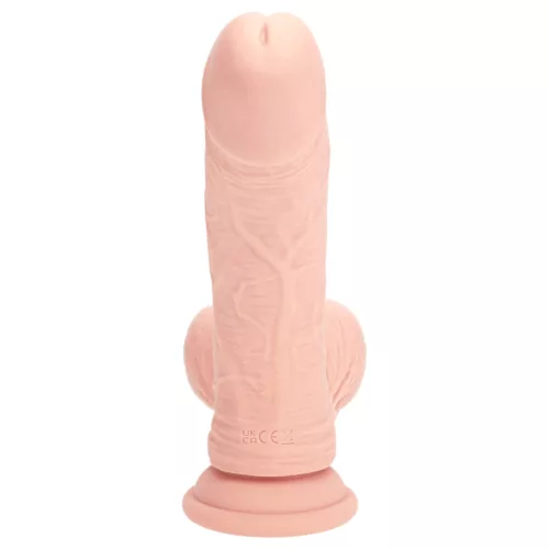 RealRock - dupla sűrűségű élethű vibrátor (testszínű) - 18 cm