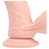 RealRock - dupla sűrűségű élethű vibrátor (testszínű) - 18 cm
