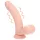 RealRock - dupla sűrűségű élethű vibrátor (testszínű) - 20 cm