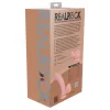 RealRock - dupla sűrűségű élethű vibrátor (testszínű) - 20 cm