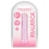 RealRock - élethű dildó tapadókoronggal (rózsaszín) - 12,7 cm