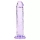 RealRock - élethű dildó tapadókoronggal (lila) - 12,7 cm