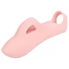 Loveline - bordázott ujjvibrátor (pink)
