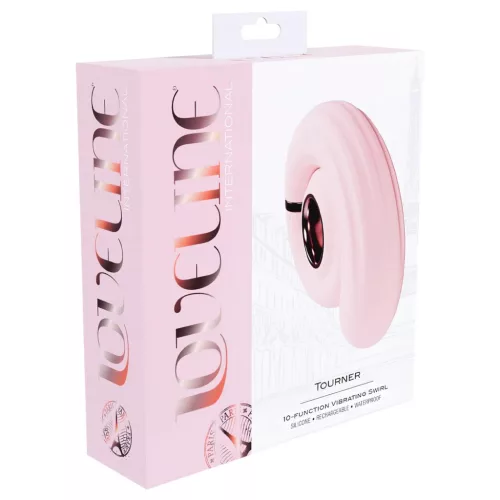 Loveline Tourner - G-pont vibrátor (pink)