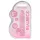 RealRock - átlátszó élethű dildó - pink (15cm)