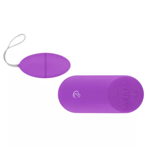 Easytoys - 7 ritmusú rádiós vibrációs tojás (lila)
