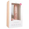 Easytoys - tapadókorongos, herés nagy dildó (26,5cm) - natúr