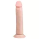 Easytoys - tapadókorongos élethű dildó (20,5cm) - natúr