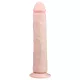 Easytoys - tapadókorongos extra nagy dildó (28,5cm) - natúr