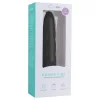 Easytoys Power Vibe - csavart szilikon rúd vibrátor (fekete)