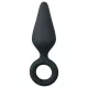 Easytoys Pointy Plug S - anál plug (fekete) - kicsi