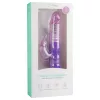 Easytoys Bunny - lökő-forgó vibrátor (lila)
