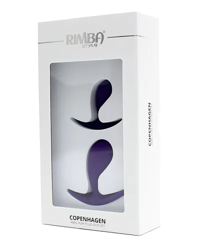 Rimba Copenhagen - anál plug szett - lila (2db)