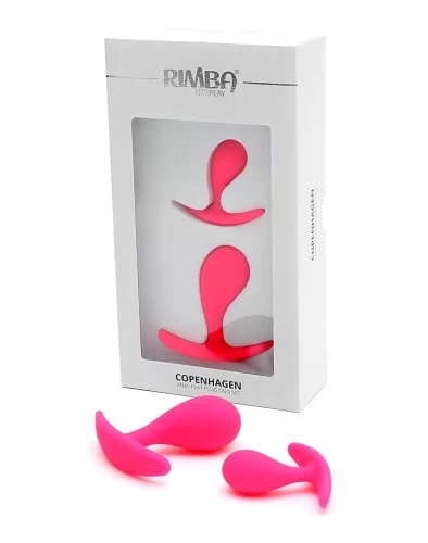 Rimba Copenhagen - anál plug szett - pink (2db)