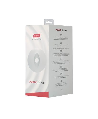 Kiiroo Titan Power - maszturbátor betét (átlátszó)