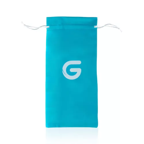 Gildo Glass No. 20 - gyöngyös üveg dildó (átlátszó)