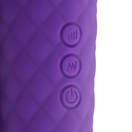 EasyToys Mini Wand - akkus masszírozó vibrátor (lila)