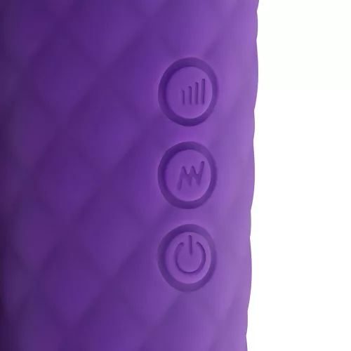 EasyToys Mini Wand - akkus masszírozó vibrátor (lila)
