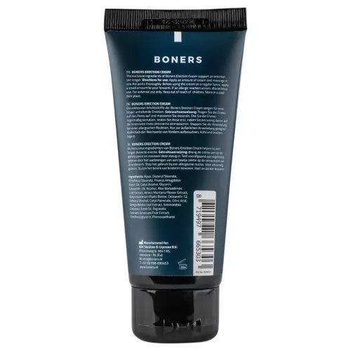 Boners Erection - stimuláló intim krém férfiaknak (100ml)