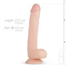 Real Fantasy Elvin - herés élethű dildó - 28 cm (testszínű)