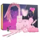 Secret Pleasure Chest - haladó BDSM készlet - 14 részes (pink)