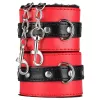 Secret Pleasure Chest - haladó BDSM készlet - 10 részes (piros)