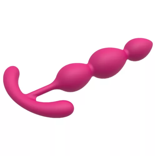 Cheeky Love - gyöngyös anál plug (pink)