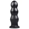 BUTTR Tactical III - tapadókorongos dildó (fekete)