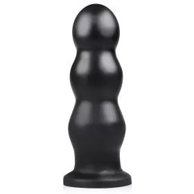 BUTTR Tactical III - tapadókorongos dildó (fekete)