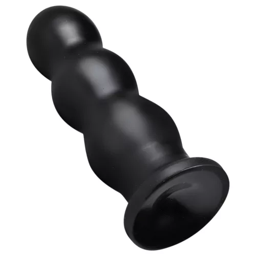 BUTTR Tactical III - tapadókorongos dildó (fekete)