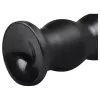 BUTTR Tactical III - tapadókorongos dildó (fekete)