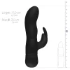 Easytoys Mad Rabbit - csiklókaros G-pont vibrátor (fekete)