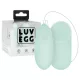 LUV EGG - akkus, rádiós vibrációs tojás (zöld)
