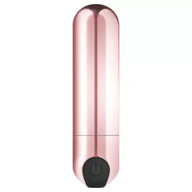 Rosy Gold Bullet - akkus, mini rúdvibrátor (rosegold)